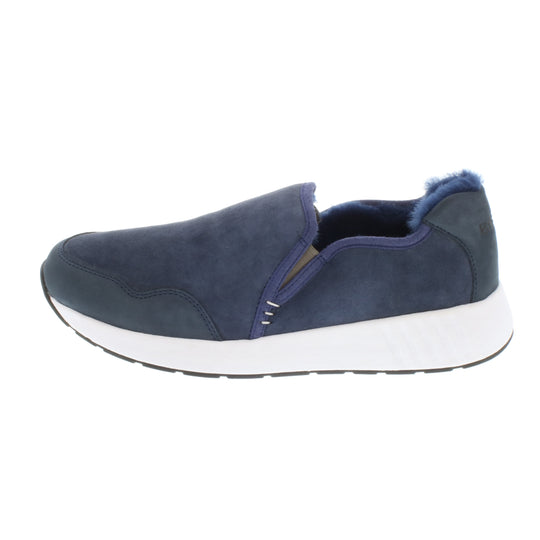 Merino Schuhe Slip On Sneaker Herren Classic, blau