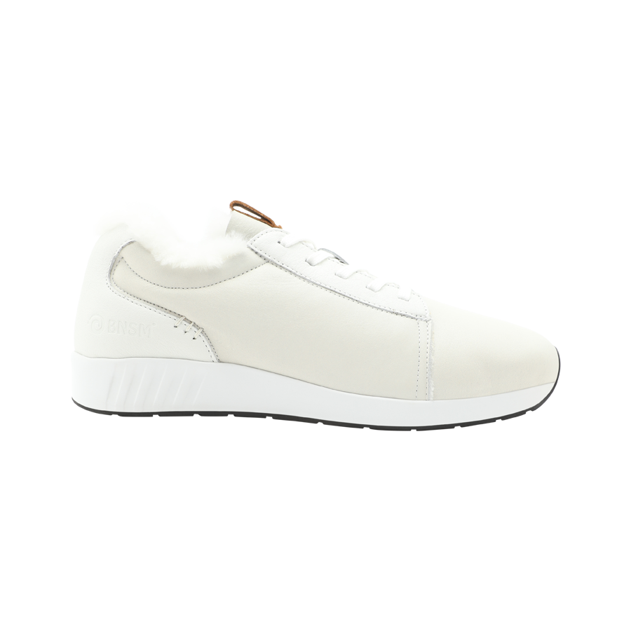 Merino Classic Low Herren, Leder