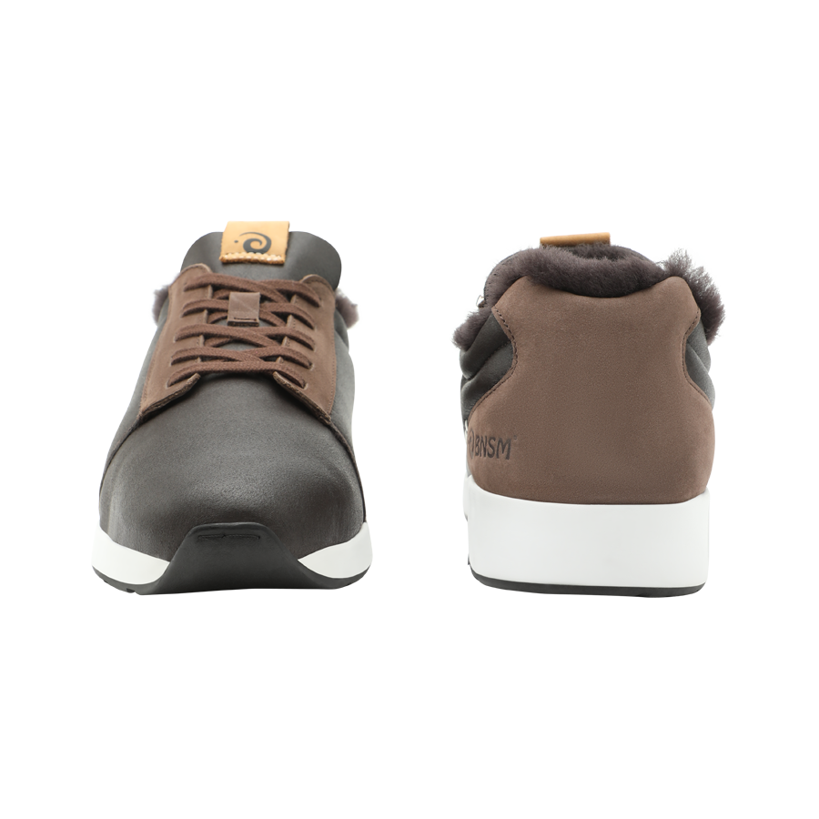 Merino Classic Low Herren, Leder