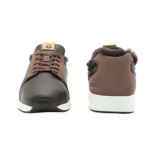 Merino Classic Low Herren, Leder