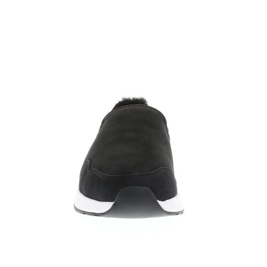 Merino Schuhe Slip On Sneaker Damen Classic, schwarz