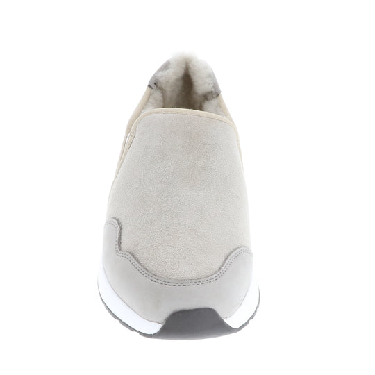 Merino Schuhe Slip On Sneaker Damen Classic, grau