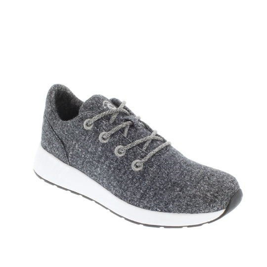 Merino Wolle Sneaker, weiße Sohle