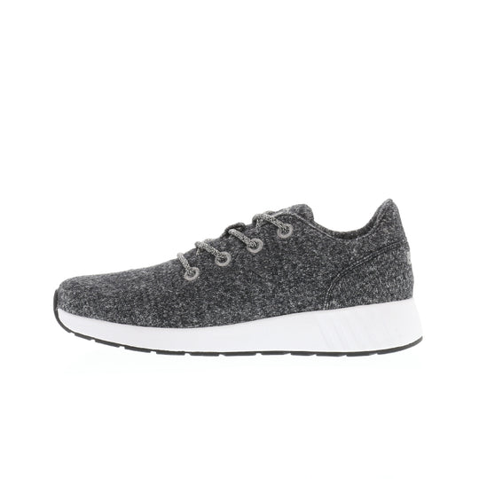 Merino Wolle Sneaker, weiße Sohle