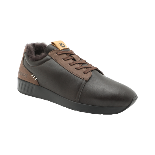 Merino Classic Low Herren, Leder