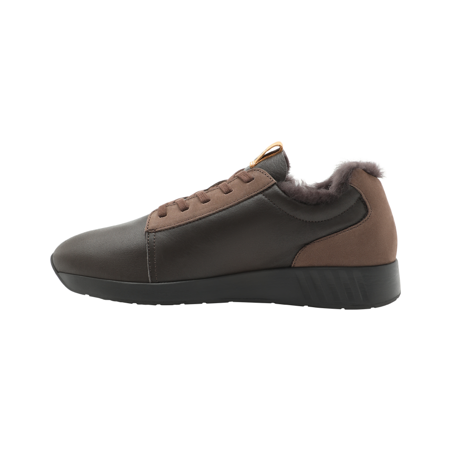 Merino Classic Low Herren, Leder