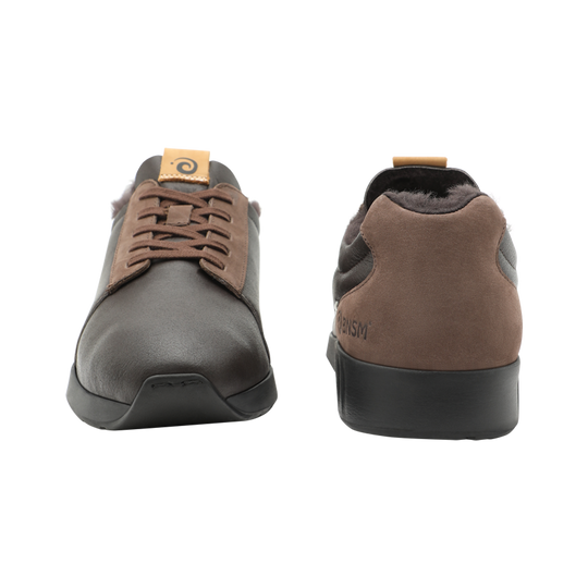 Merino Classic Low Herren, Leder