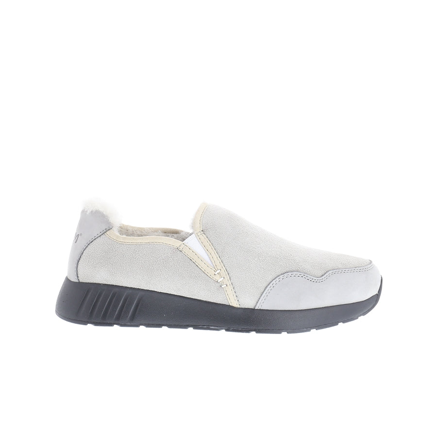 Merino Slip On Herren, schwarze Sohle