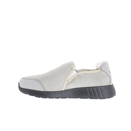 Merino Slip On Herren, schwarze Sohle