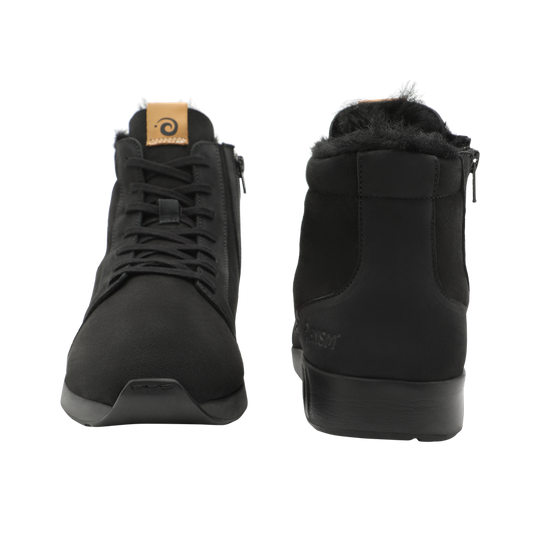 Merino Classic High Herren, schwarze Sohle