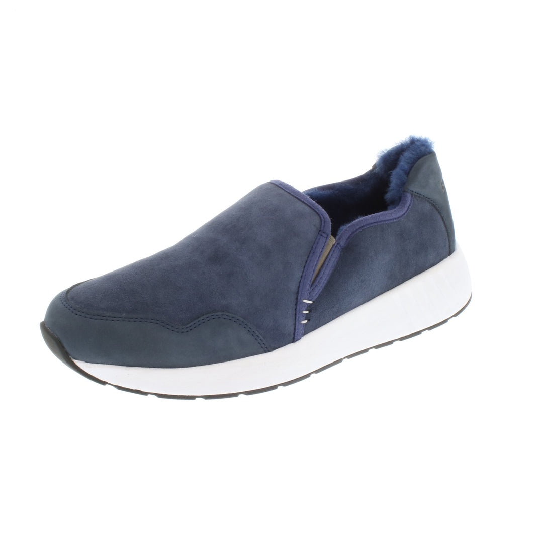 Merino Schuhe Slip On Sneaker Herren Classic, blau