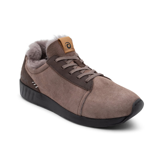 Merino Classic Low, schwarze Sohle