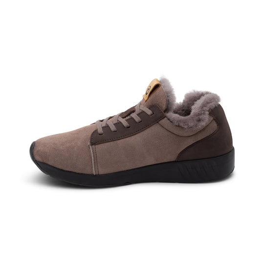 Merino Classic Low, schwarze Sohle