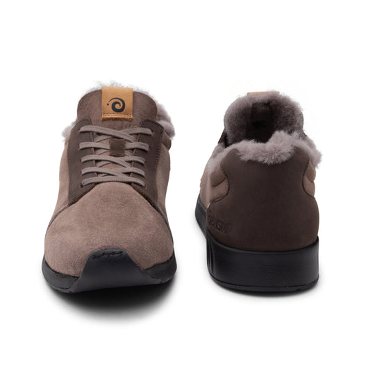 Merino Classic Low, schwarze Sohle